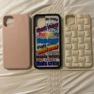 Set of 3 iPhone 11 Pro Max cases